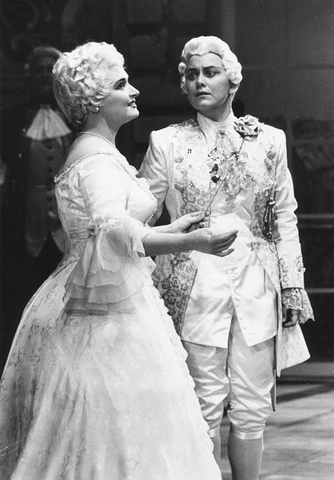 Der Rosenkavalier, Richard Strauss. San Francisco Opera, 1957. Photographer: Robert Lackenbach/San Francisco Opera.