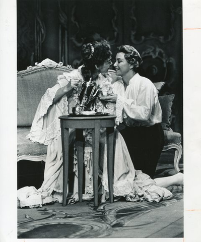 Der Rosenkavalier, Richard Strauss. San Francisco Opera, 1957. Photographer: Robert Lackenbach/San Francisco Opera.