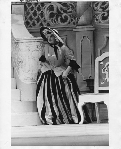 Der Rosenkavalier, Richard Strauss. San Francisco Opera, 1957. Photographer: Unknown/San Francisco Opera.