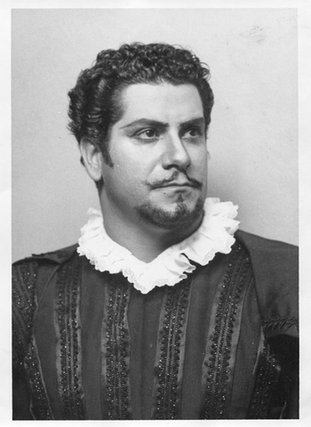 Don Carlo, Giuseppe Verdi. San Francisco Opera, 1958. Photographer: Maria Jeanette/San Francisco Opera.