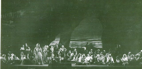 Il Trovatore, Giuseppe Verdi. San Francisco Opera, 1958. Photographer: Bill Cogan/San Francisco Opera.