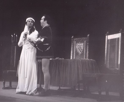 Il Trovatore, Giuseppe Verdi. San Francisco Opera, 1958. Photographer: Bill Cogan/San Francisco Opera.