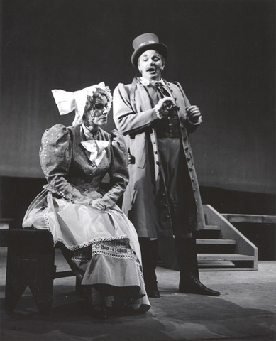 The Bartered Bride, Bedřich Smetana. San Francisco Opera, 1958. Photographer: Bill Cogan/San Francisco Opera.