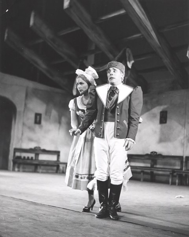 The Bartered Bride, Bedřich Smetana. San Francisco Opera, 1958. Photographer: Bill Cogan/San Francisco Opera.