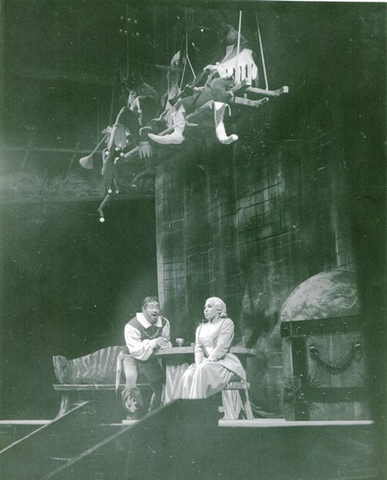 Die Kluge, Carl Orff. San Francisco Opera, 1958. Photographer: Bill Cogan/San Francisco Opera.