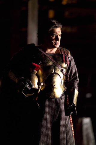 Zoran Todorovich (Pollione), Norma, Vincenzo Bellini. San Francisco Opera, 2005-06. Photographer: Terrence McCarthy/San Francisco Opera.