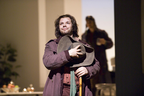 Eugene Brancoveanu (Fiorello), The Barber of Seville for Families, Gioachino Rossini. San Francisco Opera, 2006-07. Photographer: Terrence McCarthy/San Francisco Opera.