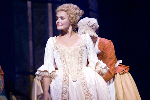 Karita Mattila (Manon), Manon Lescaut, Giacomo Puccini. San Francisco Opera, 2006-07. Photographer: Terrence McCarthy/San Francisco Opera.