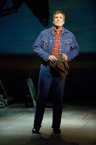 William Burden (Tom Rakewell), The Rake's Progress, Igor Stravinsky. San Francisco Opera, 2007-08. Photographer: Terrence McCarthy/San Francisco Opera.