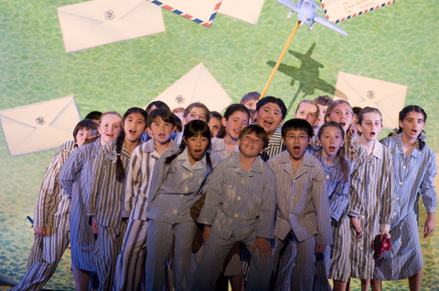 Chorus, The Little Prince, Rachel Portman. San Francisco Opera, 2007-08. Photographer: Kristen Loken/San Francisco Opera.