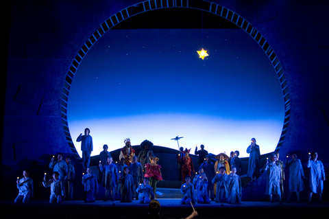 Ensemble, The Little Prince, Rachel Portman. San Francisco Opera, 2007-08. Photographer: Kristen Loken/San Francisco Opera.