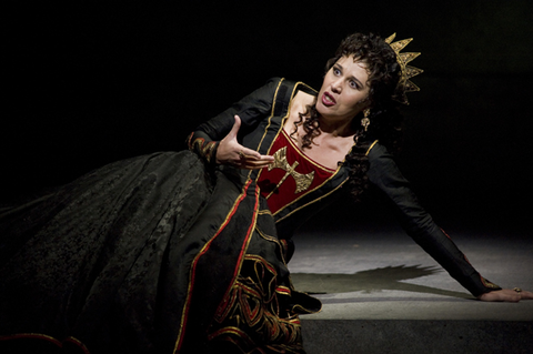 Iano Tamar (Elettra), Idomeneo, Wolfgang Amadeus Mozart. San Francisco Opera, 2008-09. Photographer: Terrence McCarthy/San Francisco.