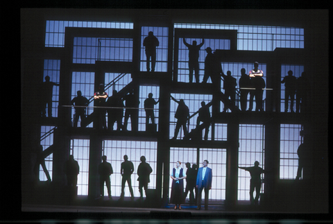 Ensemble, Dead Man Walking, Jake Heggie. San Francisco Opera, 2000-01. Photographer: Ken Friedman/San Francisco Opera.