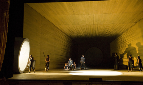 Ensemble, Salome, Richard Strauss. San Francisco Opera, 2009-10. Photographer: Terrence McCarthy/San Francisco Opera.