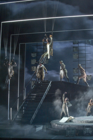 The Valkyries, Die Walküre, Richard Wagner. San Francisco Opera, 2009-10. Photographer: Terrence McCarthy/San Francisco Opera.