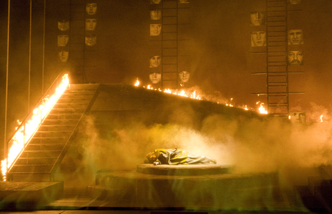 Nina Stemme (Brünnhilde), Die Walküre, Richard Wagner. San Francisco Opera, 2009-10. Photographer: Terrence McCarthy/San Francisco Opera.