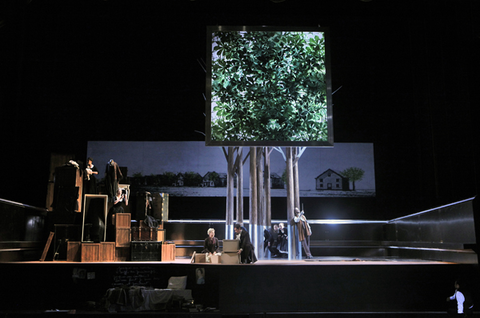 Ensemble, Werther, Jules Massenet. San Francisco Opera, 2010-11. Photographer: Cory Weaver/San Francisco Opera.