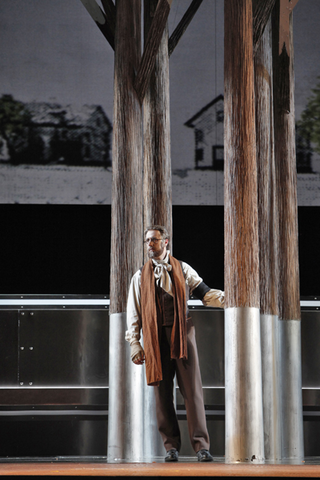 Christian Van Horn (The Bailiff), Werther, Jules Massenet. San Francisco Opera, 2010-11. Photographer: Cory Weaver/San Francisco Opera.