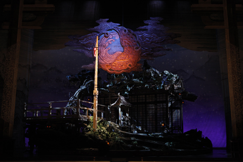 Stage Set, Madama Butterfly, Giacomo Puccini. San Francisco Opera, 2010-11. Photographer: Cory Weaver/San Francisco Opera.