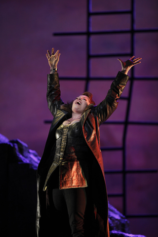 Nina Stemme (Brünnhilde), Siegfried, Richard Wagner. San Francisco Opera, 2010-11. Photographer: Cory Weaver/San Francisco Opera.