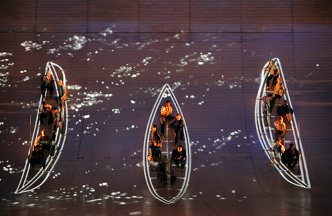 Ensemble, Moby-Dick, Jake Heggie. San Francisco Opera, 2012-13. Photographer: Cory Weaver/San Francisco Opera.