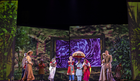 Ensemble, The Secret Garden, Nolan Gasser. San Francisco Opera, 2012-13. Photographer: Peter DaSilva/San Francisco Opera.