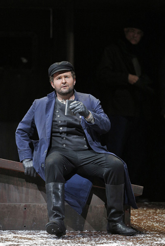 AJ Glueckert (The Steersman), Der Fliegende Holländer, Richard Wagner. San Francisco Opera, 2013-14. Photographer: Cory Weaver/San Francisco Opera.