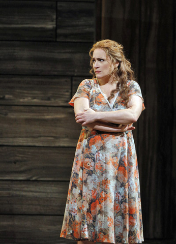 Patricia Racette (Susannah Polk), Susannah, Carlisle Floyd. San Francisco Opera, 2014-15. Photographer: Cory Weaver/San Francisco Opera.