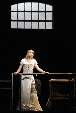 Heidi Stober (Johanna), Sweeney Todd, Stephen Sondheim. San Francisco Opera, 2015-16. Photographer: Cory Weaver/San Francisco Opera.