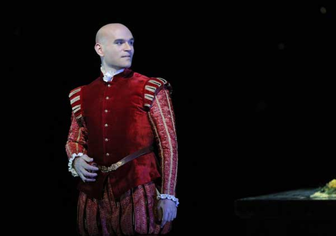 Michael Fabiano (Don Carlo), Don Carlo, Giuseppe Verdi. San Francisco Opera, 2015-16. Photographer: Cory Weaver/San Francisco Opera.