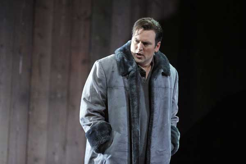 Scott Quinn (Števa Buryja), Jenůfa, Leoš Janáček. San Francisco Opera, 2015-16. Photographer: Cory Weaver/San Francisco Opera.