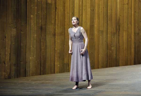 Malin Byström (Jenůfa), Jenůfa, Leoš Janáček. San Francisco Opera, 2015-16. Photographer: Cory Weaver/San Francisco Opera.