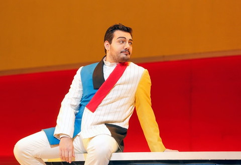 Vincenzo Costanzo (B.F. Pinkerton), Madama Butterfly, Giacomo Puccini. San Francisco Opera, 2016-17. Photographer: Cory Weaver/San Francisco Opera.