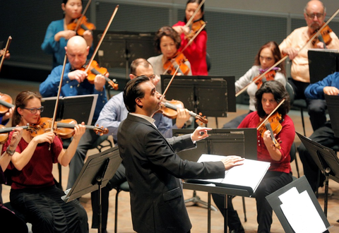 Orchestra, San Francisco Opera Orchestra Up Close: The Strings. Wilsey Center for Opera, 2016-17. Photographer: Cory Weaver/San Francisco Opera.