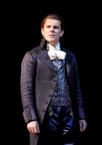 Stanislas de Barbeyrac (Don Ottavio), Don Giovanni, Wolfgang Amadeus Mozart. San Francisco Opera, 2016-17. Photographer: Cory Weaver/San Francisco Opera.