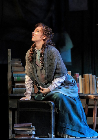 Erika Grimaldi (Mimì), La Bohème, Giacomo Puccini. San Francisco Opera, 2016-17. Photographer: Cory Weaver/San Francisco Opera.