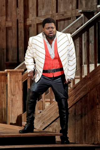 Russell Thomas as the title role in Donizetti's "Roberto Devereux." Photo: Cory Weaver/San Francisco Opera