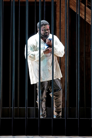 Russell Thomas as the title role in Donizetti's "Roberto Devereux." Photo: Cory Weaver/San Francisco Opera