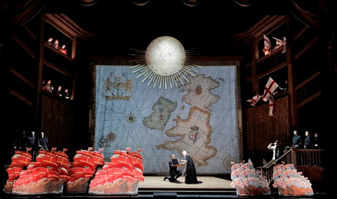 A scene from Donizetti's "Roberto Devereux." Photo: Cory Weaver/San Francisco Opera