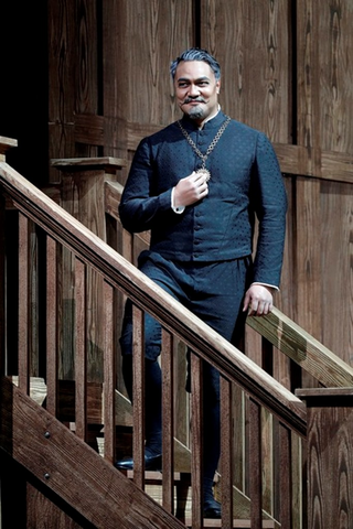 Amitai Pati as Lord Cecil in Donizetti's "Roberto Devereux." Photo: Cory Weaver/San Francisco Opera