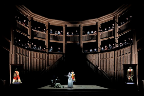 A scene from Donizetti's "Roberto Devereux" with Sondra Radvanovsky as Elisabetta.  Photo: Cory Weaver/San Francisco Opera