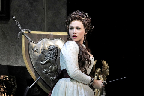 Carmen Giannattasio in the title role of Puccini's "Tosca." Photo: Cory Weaver/San Francisco Opera