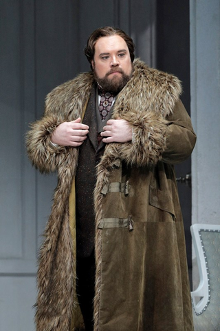 Brian Mulligan (Mandryka), Arabella, Richard Strauss. San Francisco Opera, 2018-19. Photographer: Cory Weaver/San Francisco Opera.