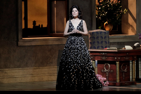 Ana María Martínez (Violetta Valéry), Plácido Domingo in Concert. San Francisco Opera, 2018-19. Photographer: Cory Weaver/San Francisco Opera.