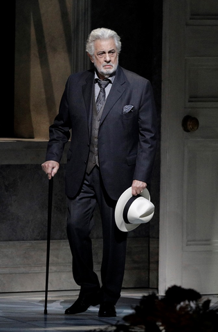 Plácido Domingo (Giorgio Germont), Plácido Domingo in Concert. San Francisco Opera, 2018-19. Photographer: Cory Weaver/San Francisco Opera.