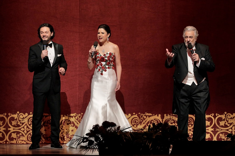 Arturo Chacón-Cruz, Ana María Martínez, Plácido Domingo, Plácido Domingo in Concert. San Francisco Opera, 2018-19. Photographer: Cory Weaver/San Francisco Opera.