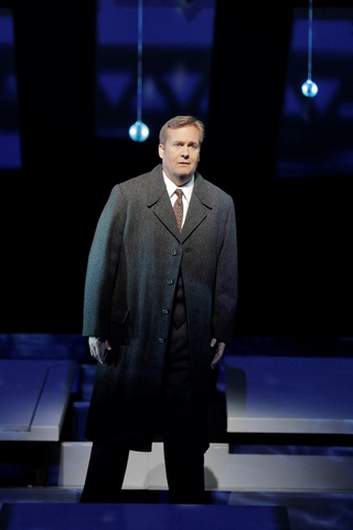 William Burden as George Bailey in Jake Heggie and Gene Scheer's "It's a Wonderful Life." Photo: Cory Weaver/San Francisco Opera