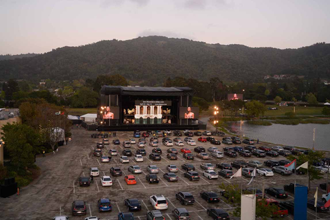 San Francisco Opera presents Rossini's "The Barber of Seville" at the Marin Center drive-in. Photo: Kristen Loken