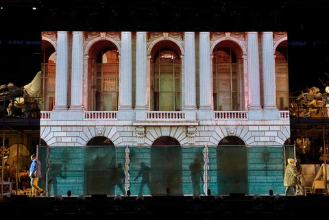 San Francisco Opera presents "The Barber of Seville" at the Marin Center drive-in. Photo: Stefan Cohen