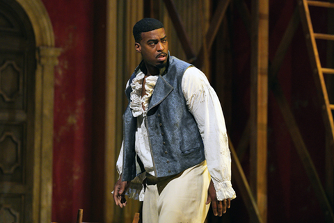 Soloman Howard as Angelotti in Puccini's "Tosca." Photo: Cory Weaver/San Francisco Opera